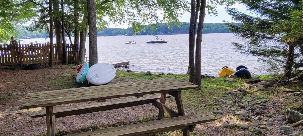 5 Bdr Cabin Game Rm Large Deck Fireplace Firetable Lake Harmony Εξωτερικό φωτογραφία